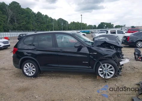 2015 BMW X3 Sdrive28I from USA, damaged, VIN 5UXWZ7C57F0M83235